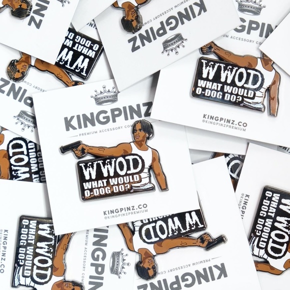 What Would O-Dog Do? Lapel Pin - Picture 2 of 2
